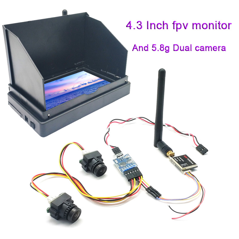 Rc Plane Hobby Zone - 5,8G 48CH 4,3 Zoll FPV Monitor