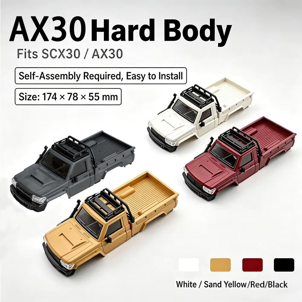 AX30 Pickup-Hartschale für 1/3 – Rc Hobby Grade Truck Bewertung und Preis