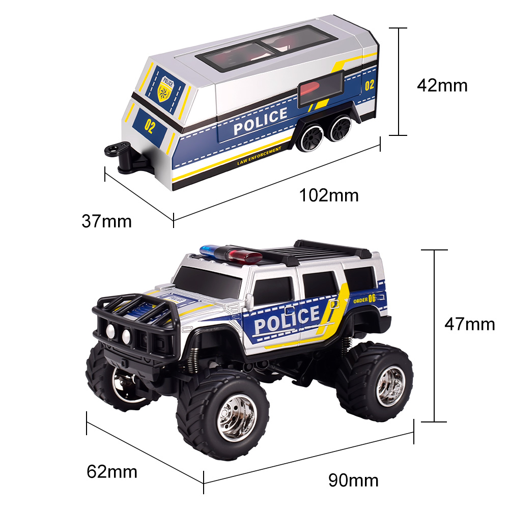 9imod RC Polizeiauto 2,4G APP- – Rc Hobby Grade Truck Bewertung und Preis